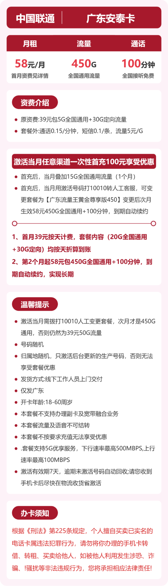 流量卡海报-详情图