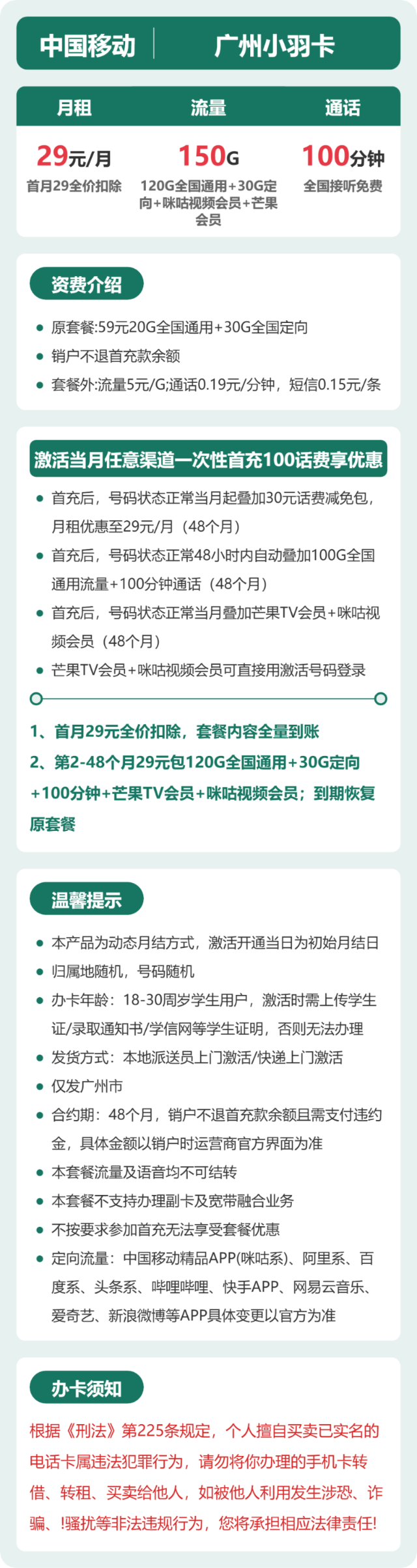 流量卡海报-详情图