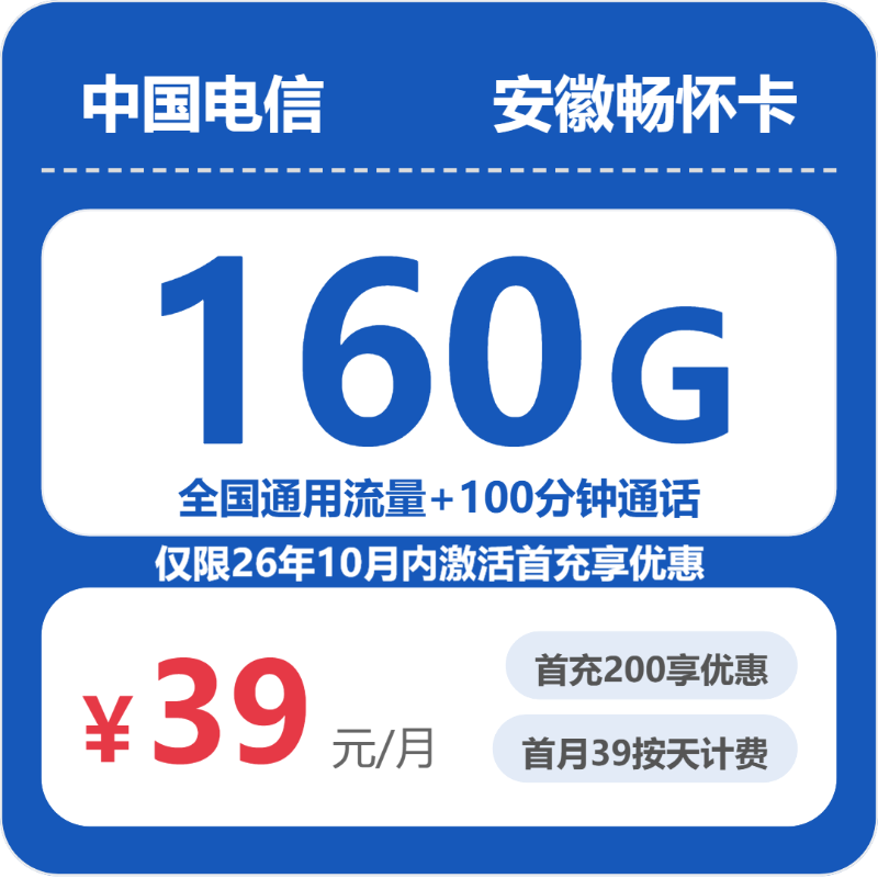 流量卡海报-主图