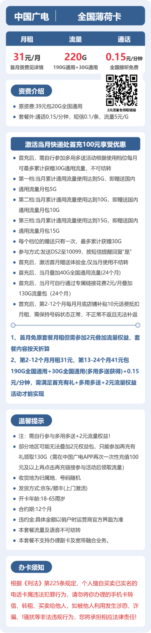 流量卡海报-详情图
