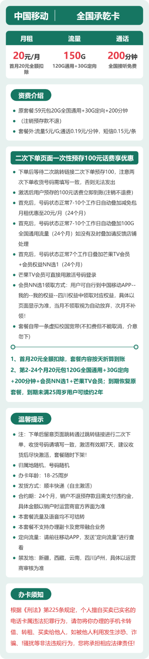 流量卡海报-详情图