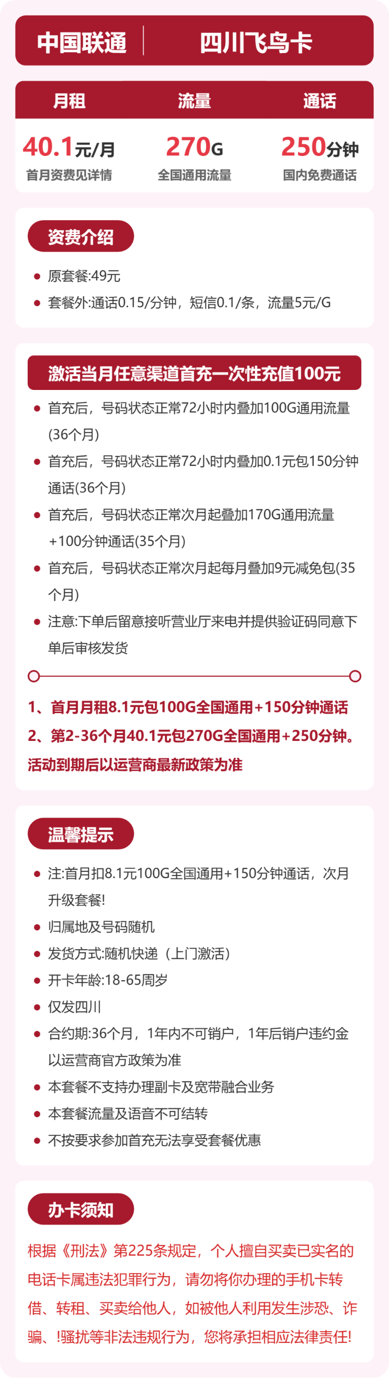 流量卡海报-详情图