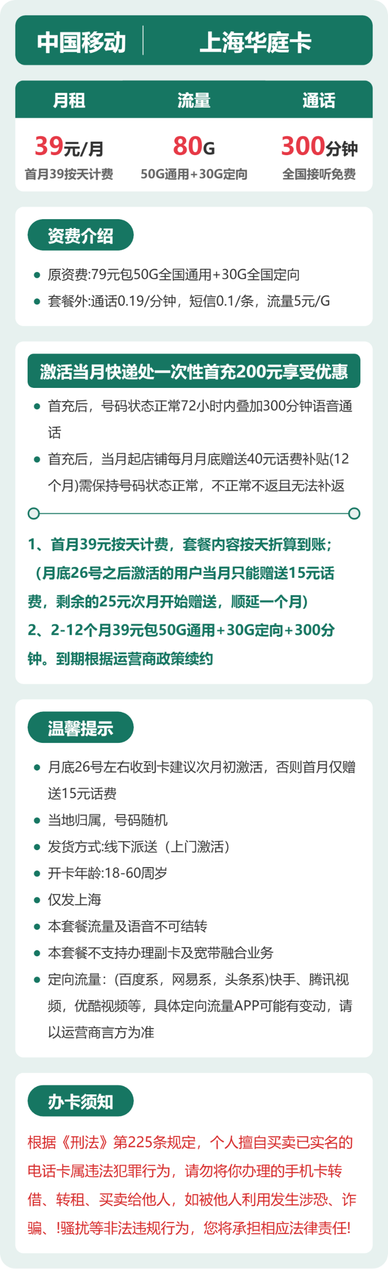 流量卡海报-详情图