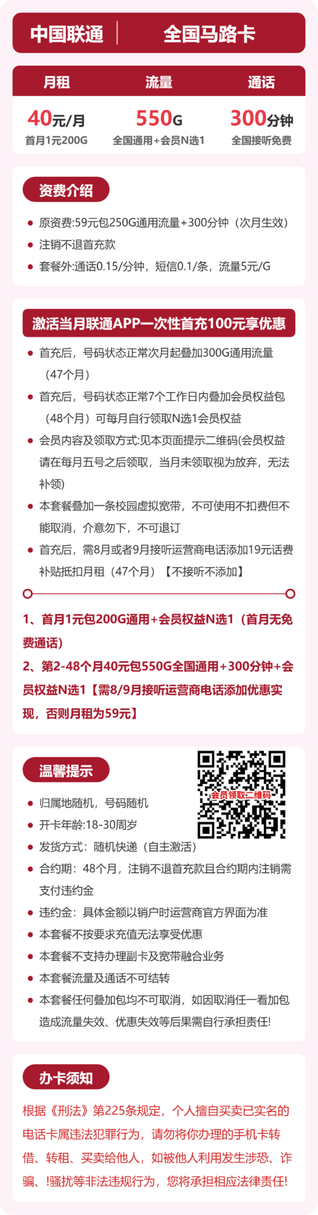 流量卡海报-详情图