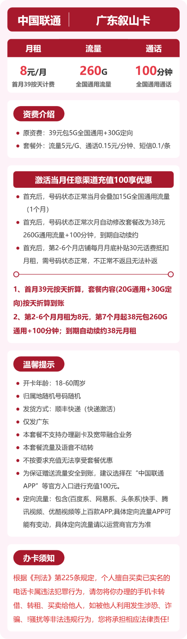 流量卡海报-详情图
