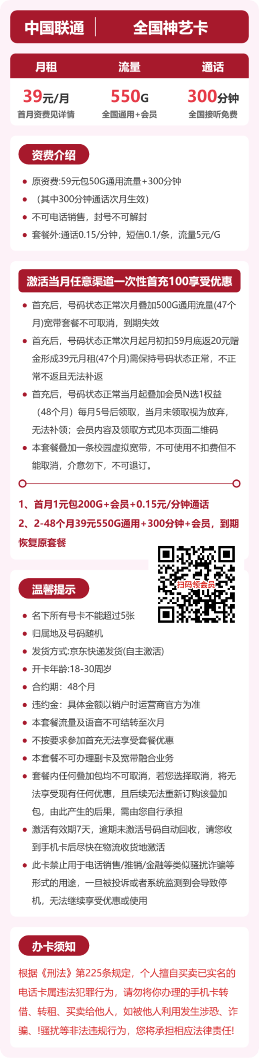 流量卡海报-详情图