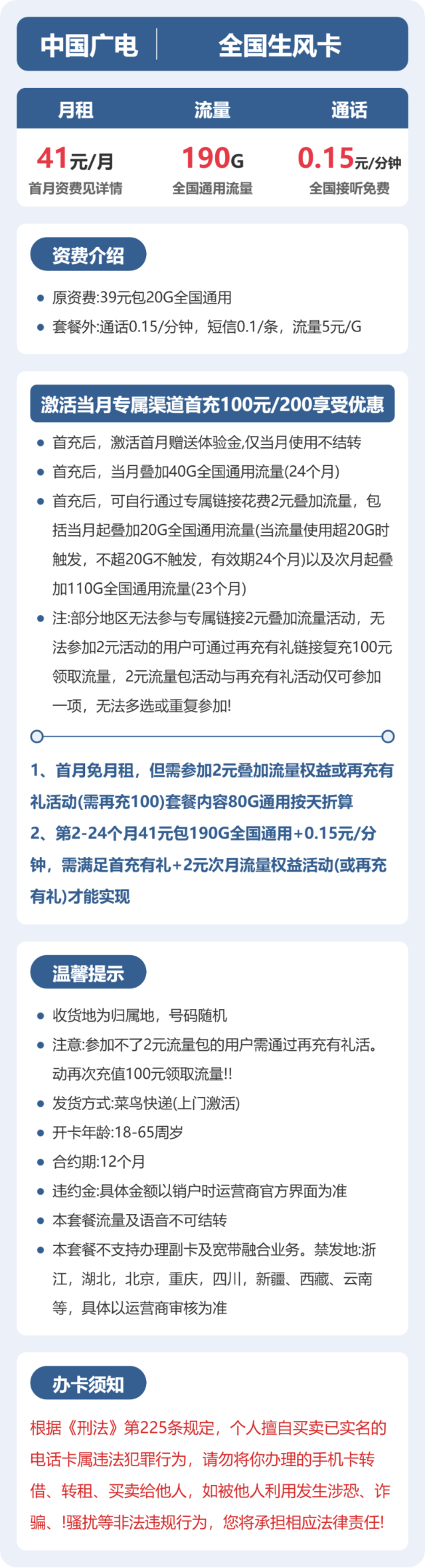 流量卡海报-详情图