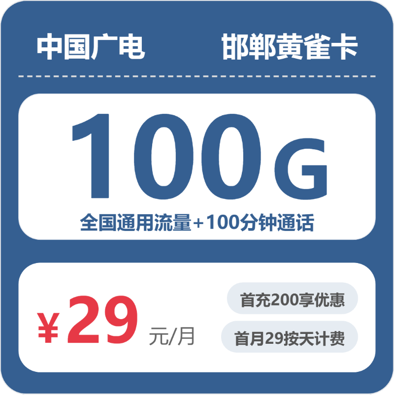 流量卡海报-主图