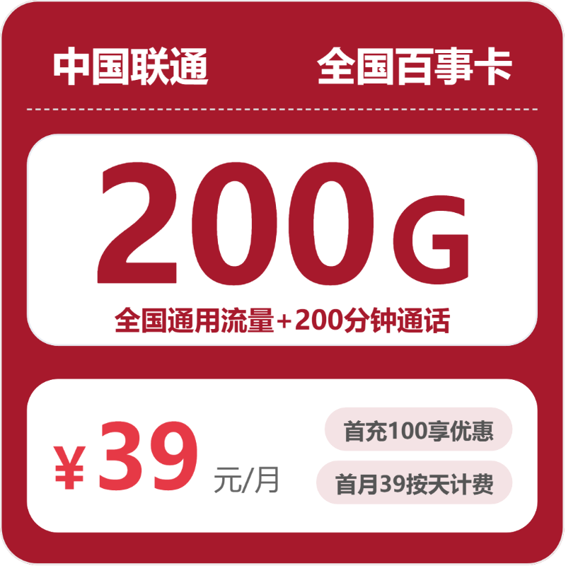 流量卡海报-主图