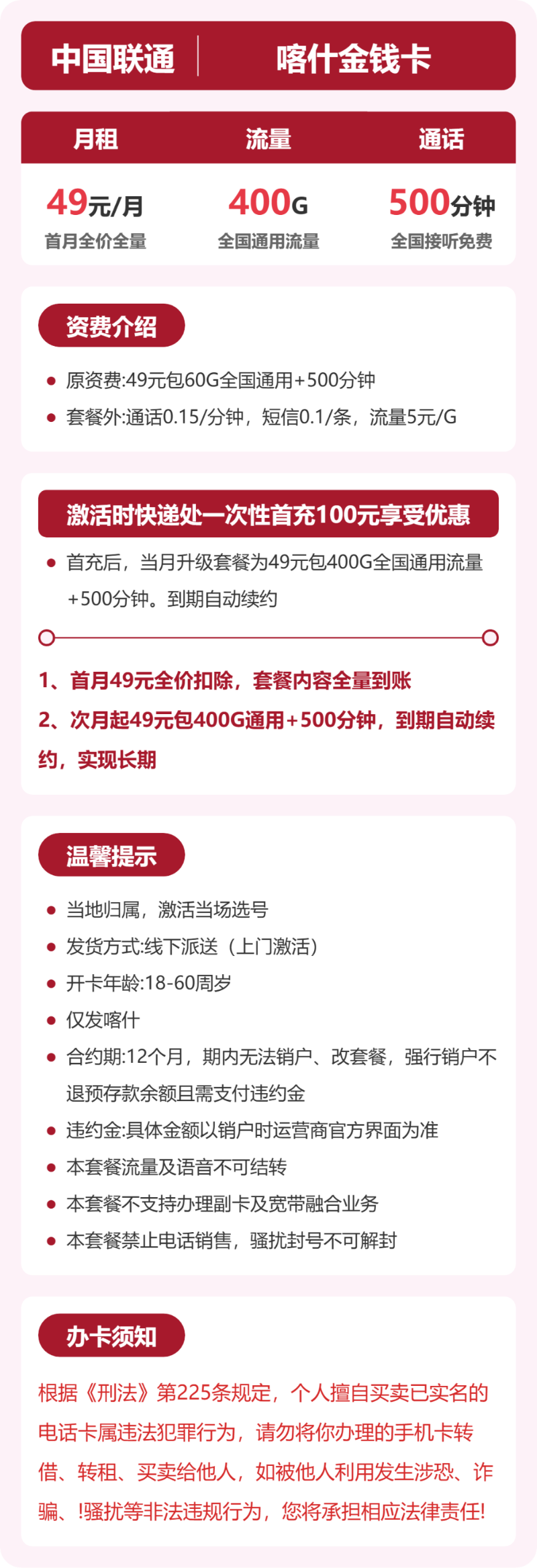 流量卡海报-详情图