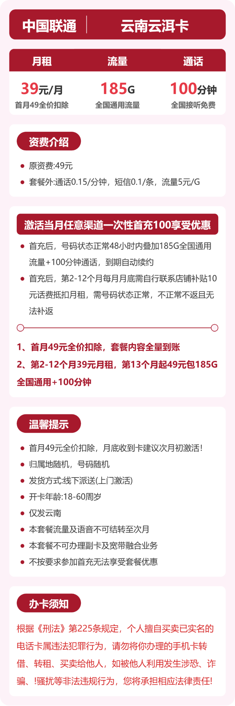 流量卡海报-详情图