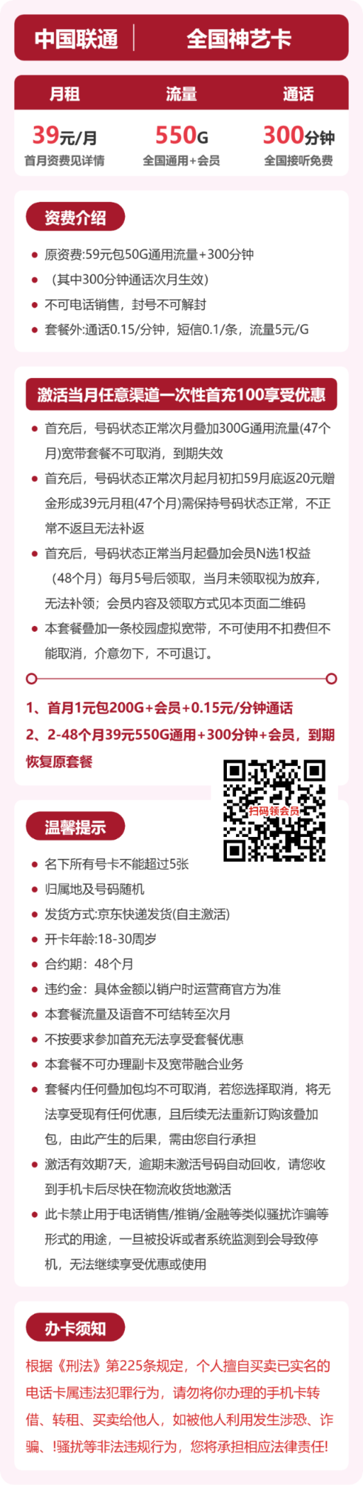 流量卡海报-详情图