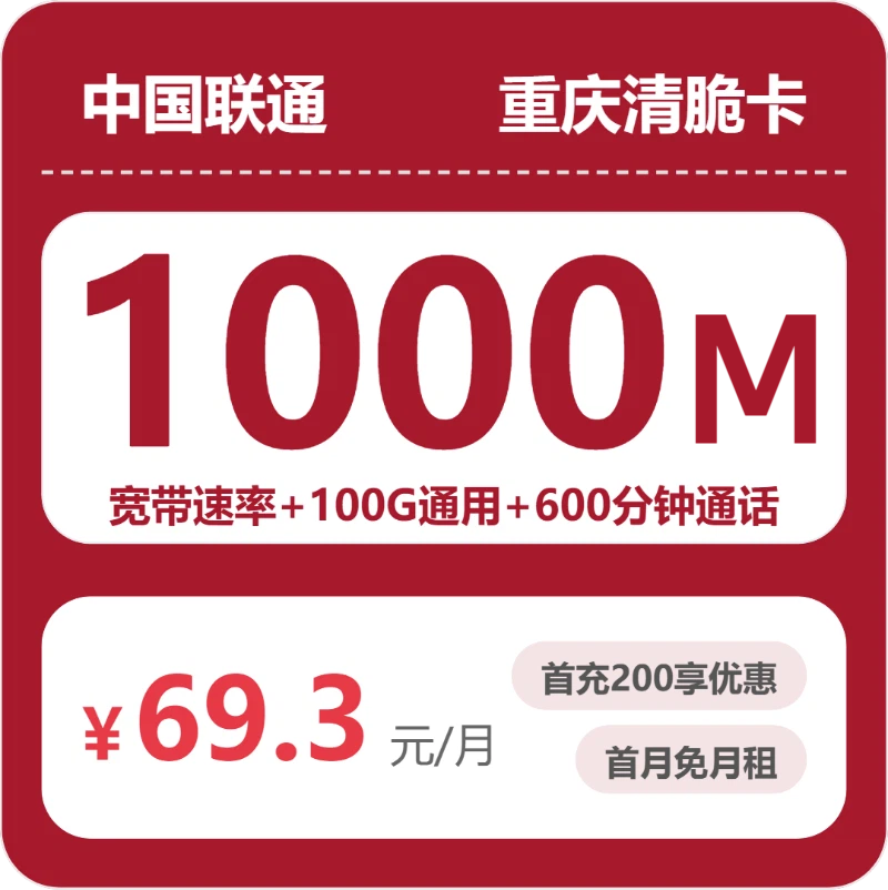 流量卡海报-主图