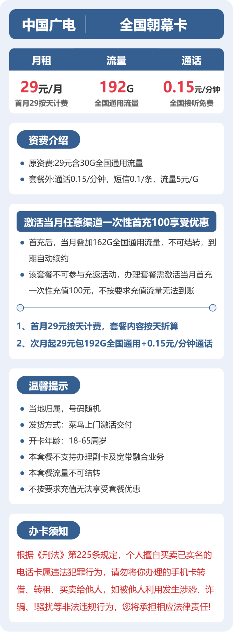 流量卡海报-详情图
