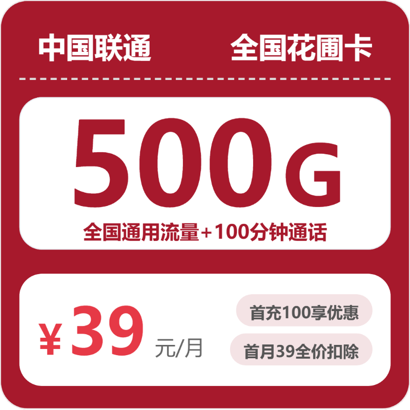 流量卡海报-主图
