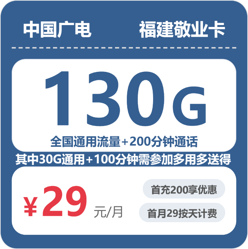 流量卡海报-主图