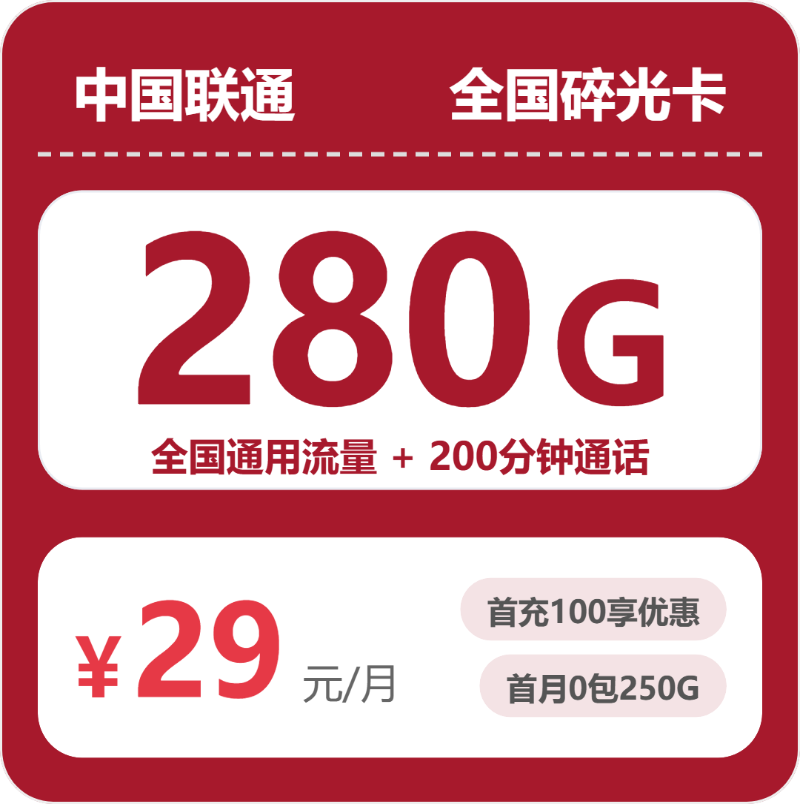 流量卡海报-主图