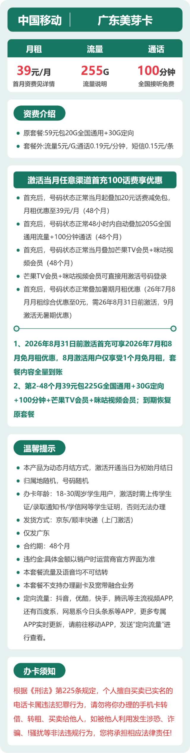 流量卡海报-详情图