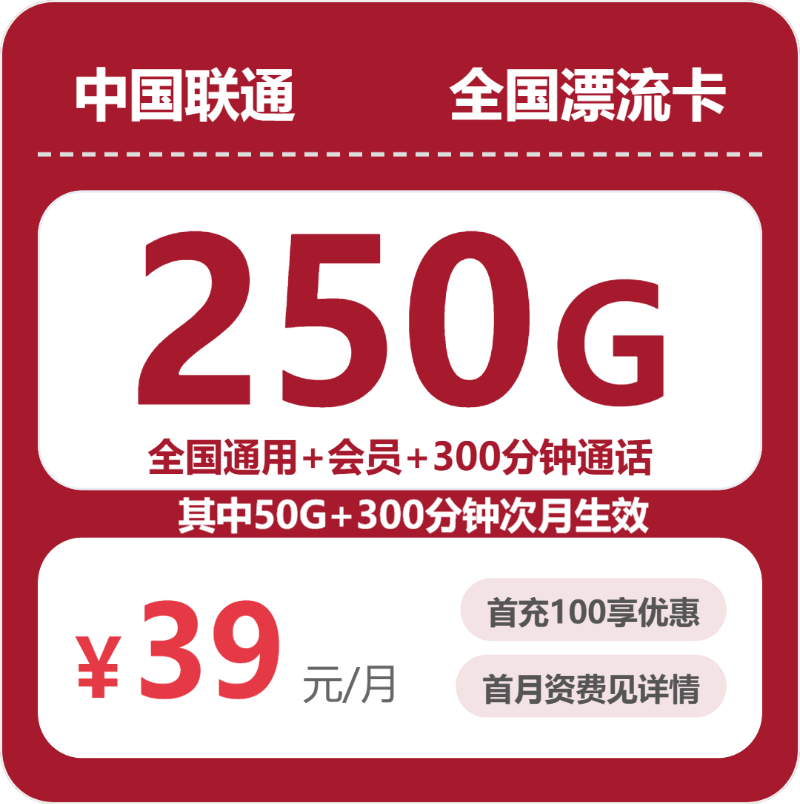 流量卡海报-主图