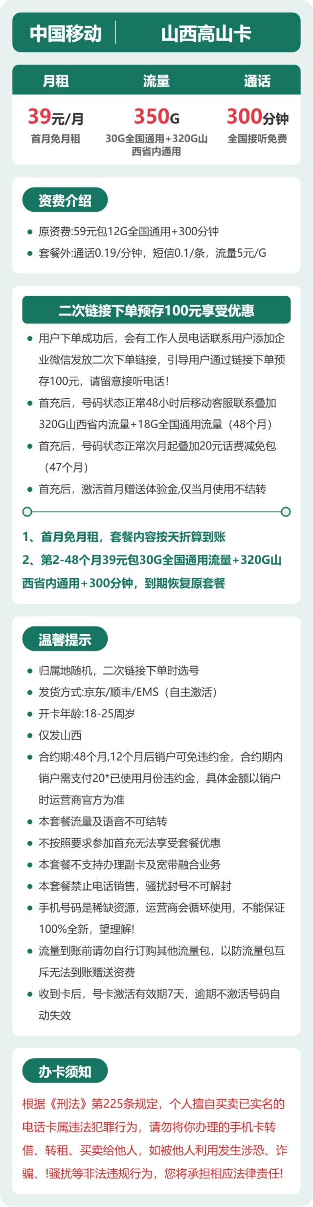流量卡海报-详情图