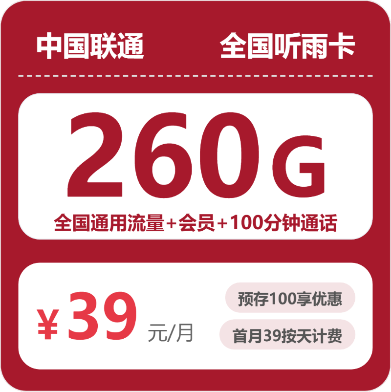 流量卡海报-主图