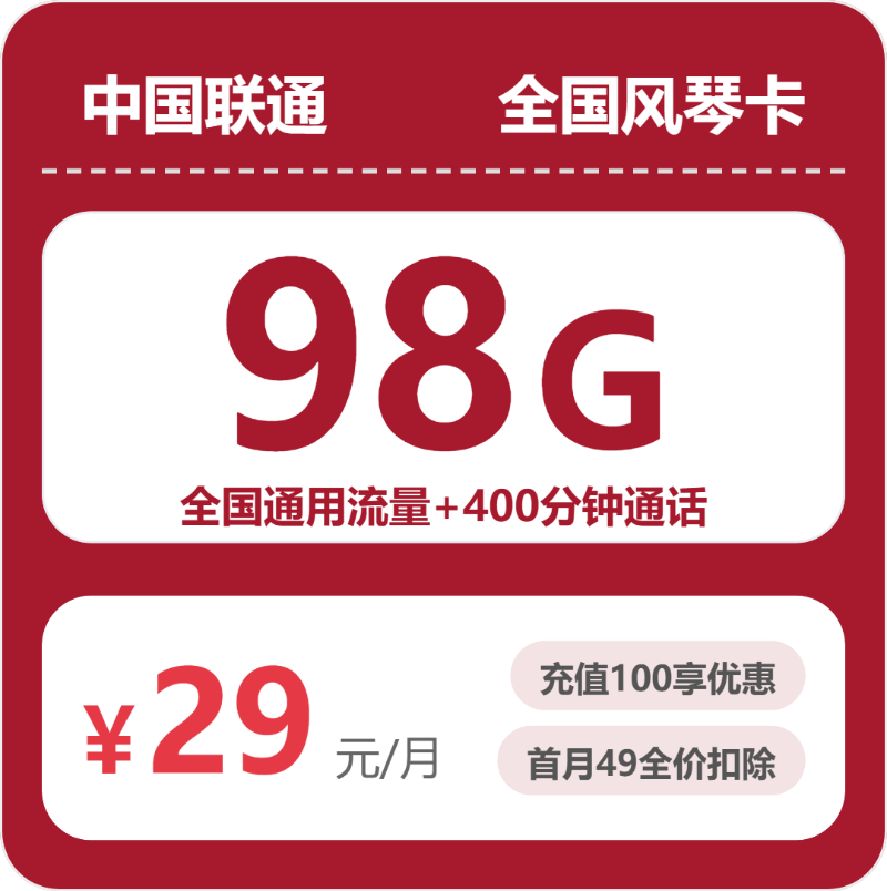 流量卡海报-主图