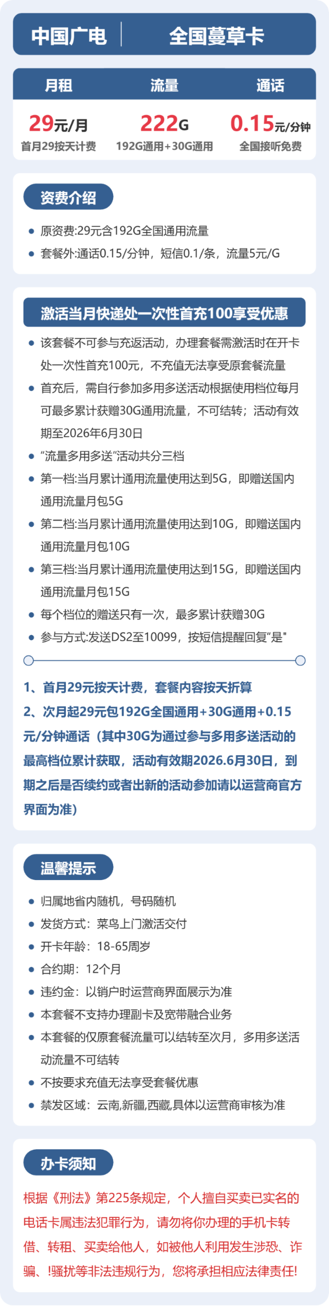 流量卡海报-详情图