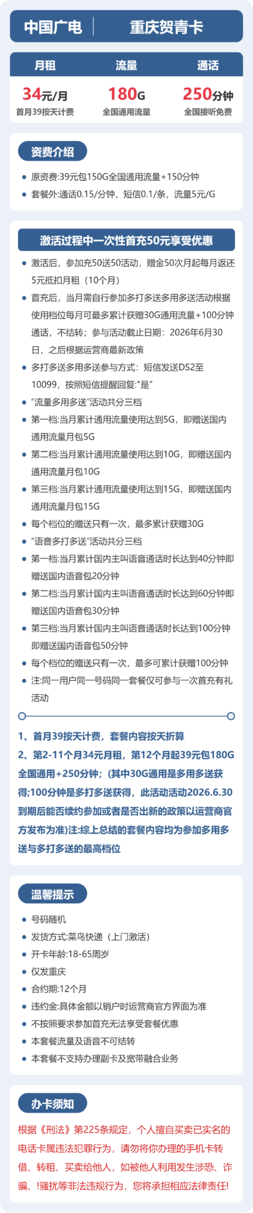 流量卡海报-详情图