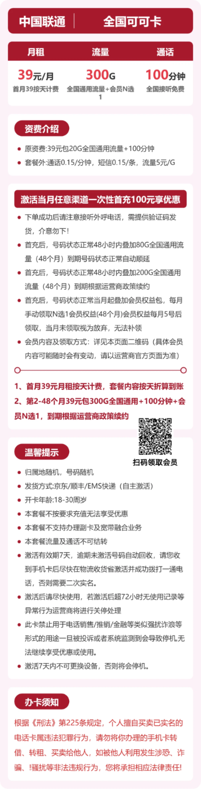 流量卡海报-详情图
