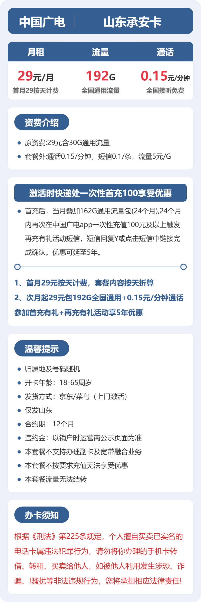 流量卡海报-详情图