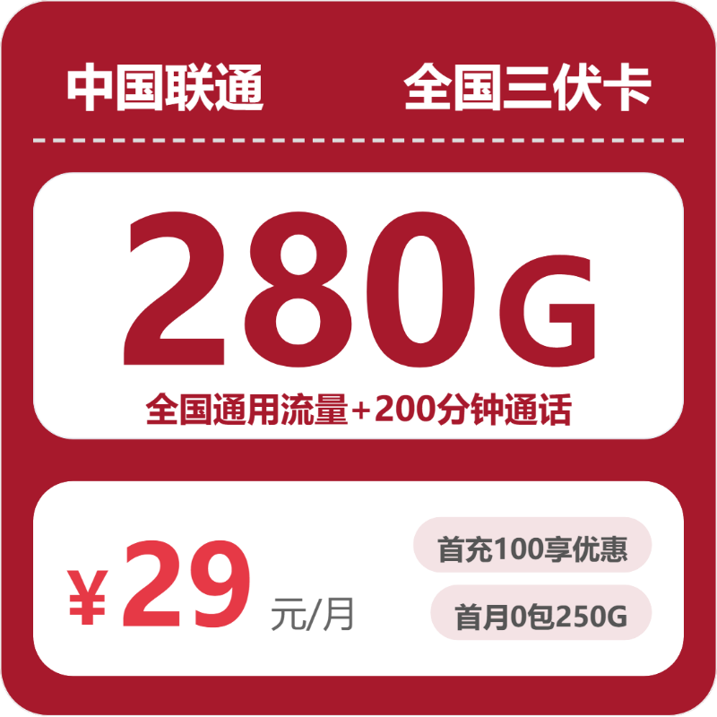 流量卡海报-主图