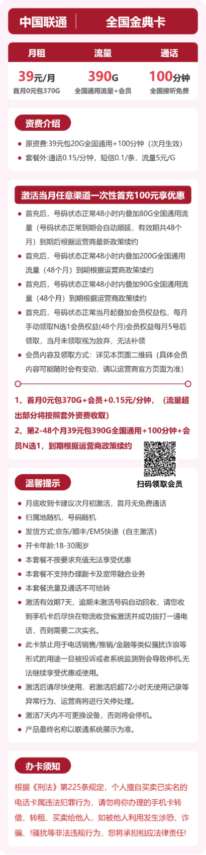 流量卡海报-详情图