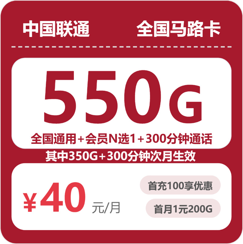 流量卡海报-主图