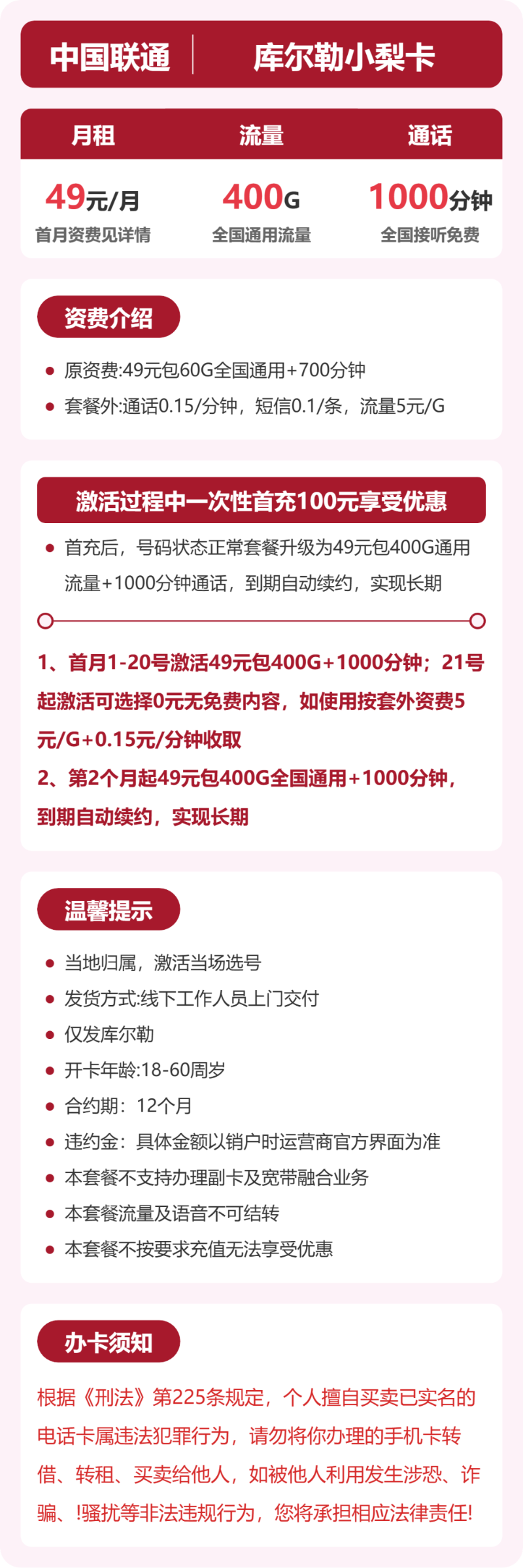 流量卡海报-详情图