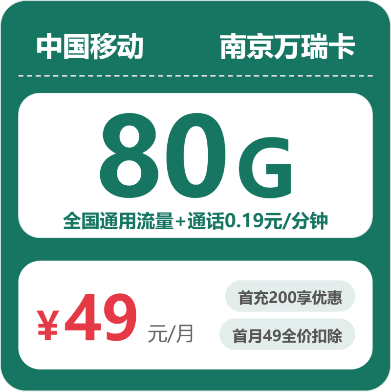 流量卡海报-主图