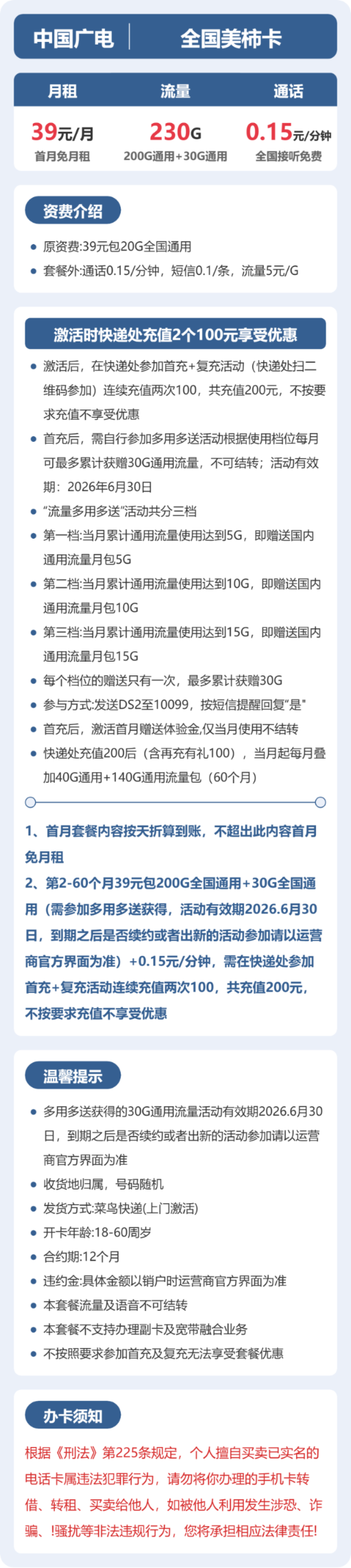 流量卡海报-详情图