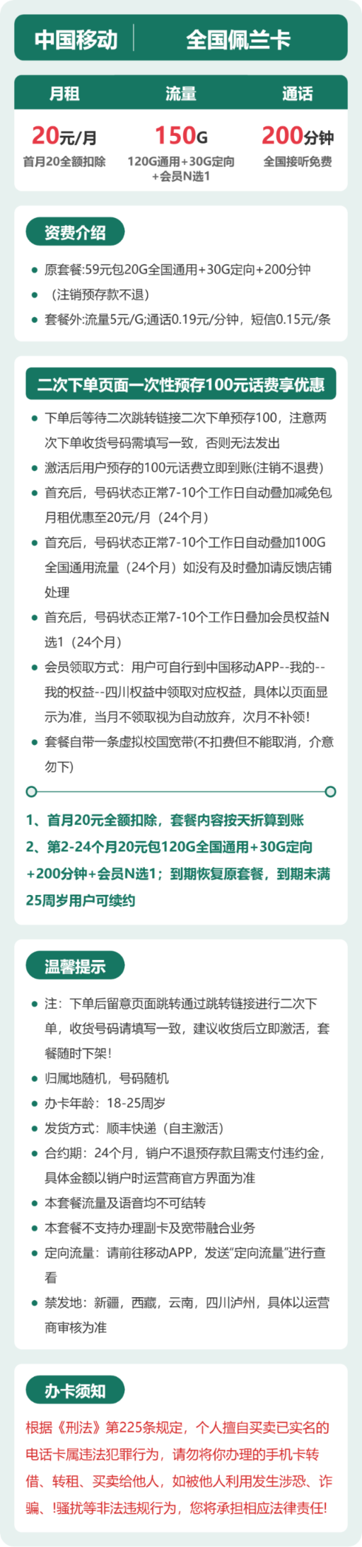 流量卡海报-详情图