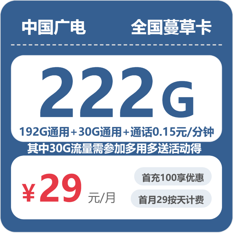 流量卡海报-主图