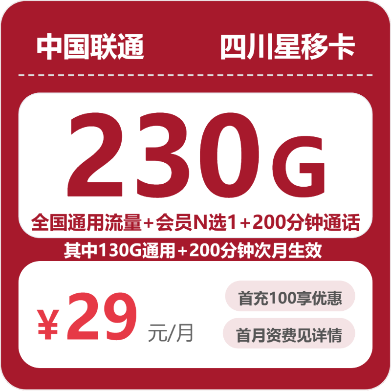 流量卡海报-主图