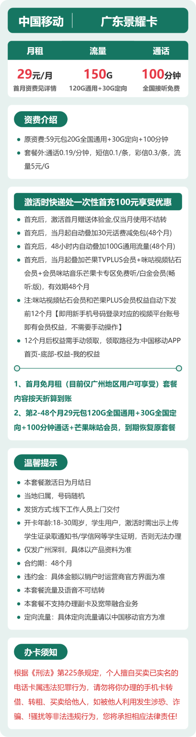 流量卡海报-详情图