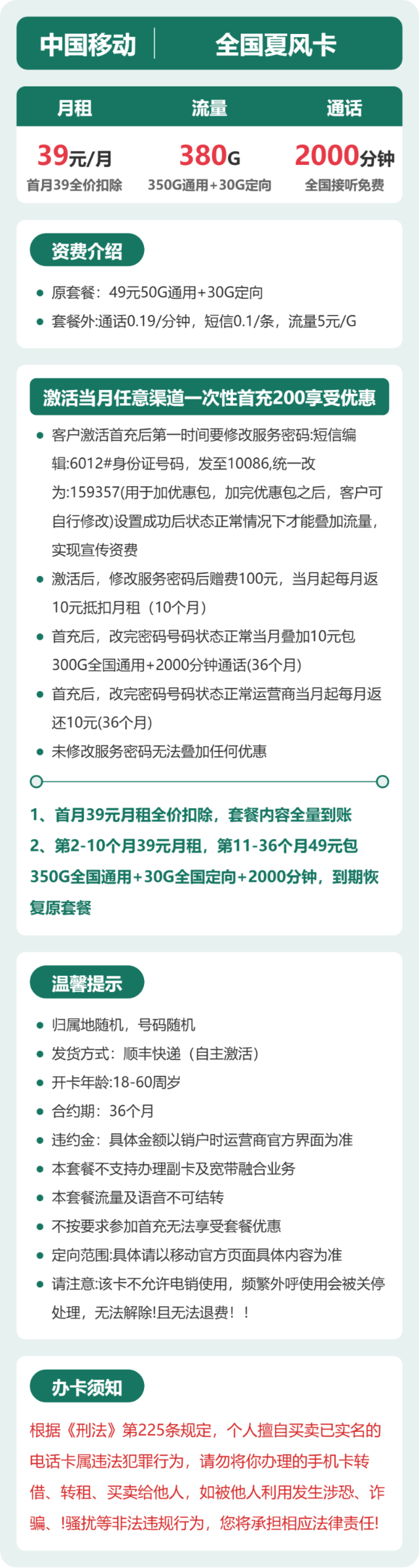 流量卡海报-详情图