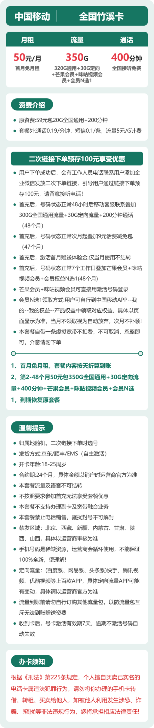 流量卡海报-详情图