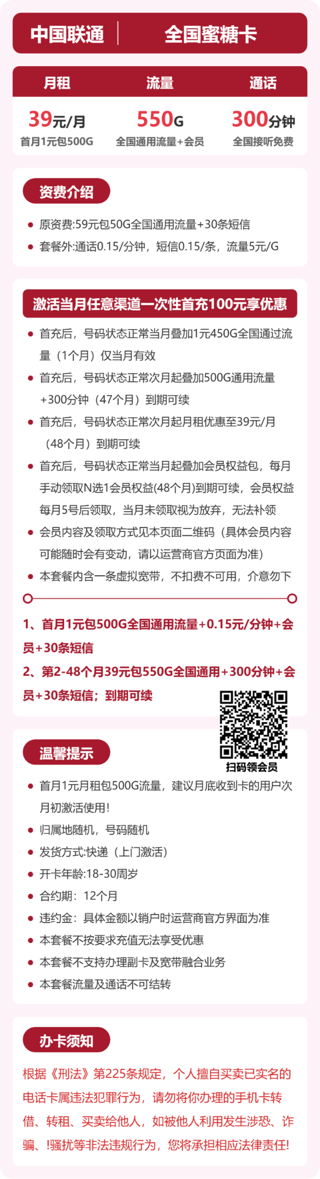 流量卡海报-详情图