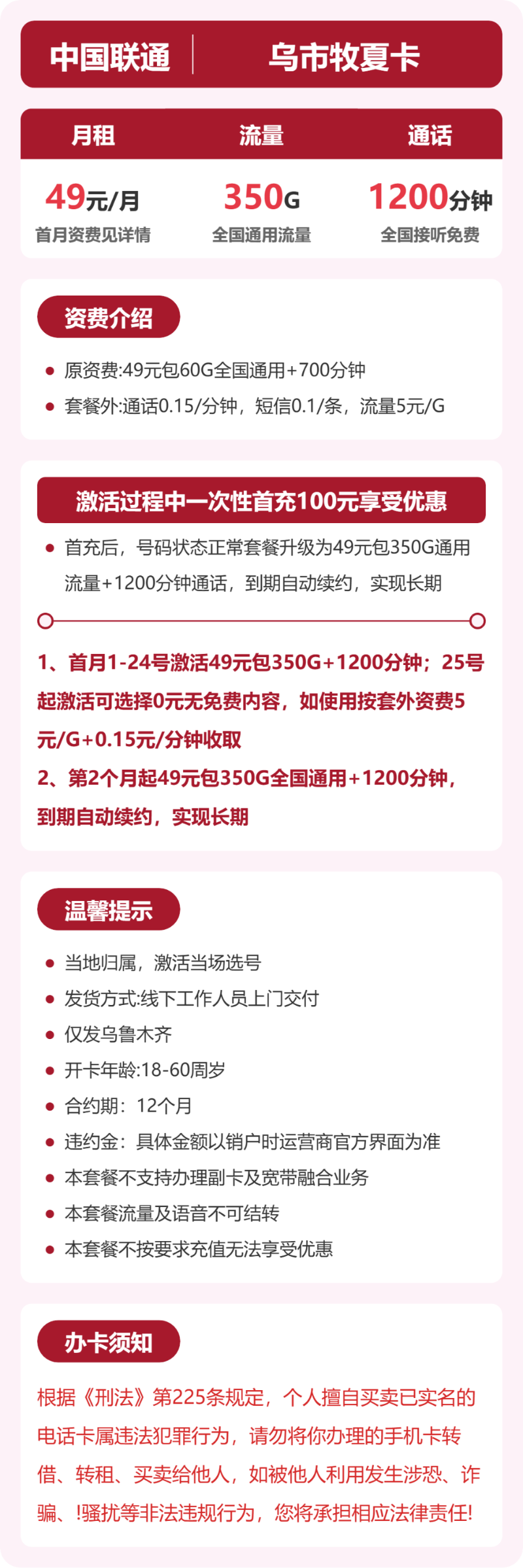 流量卡海报-详情图