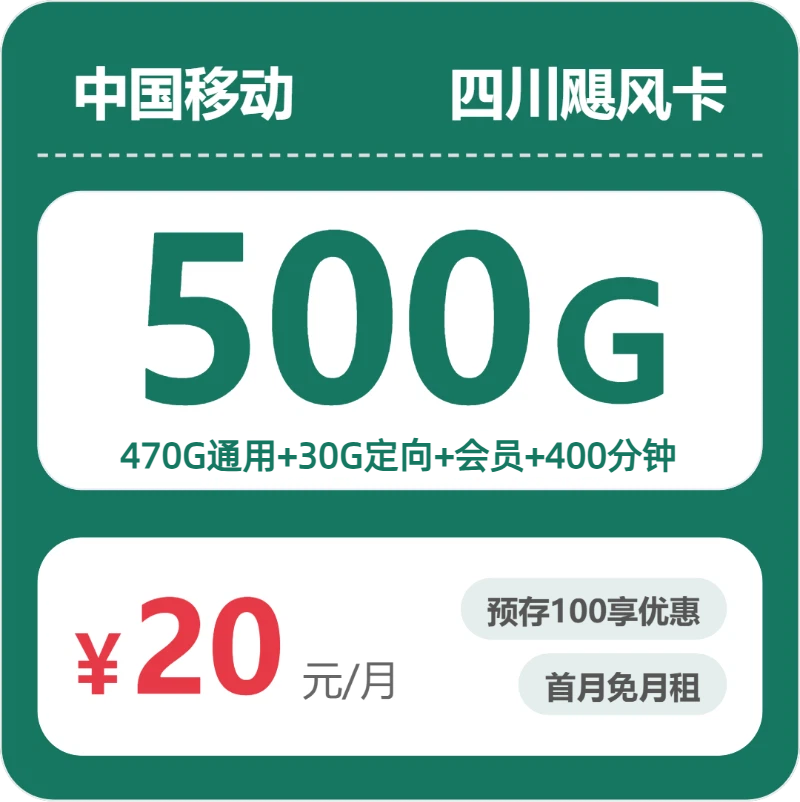流量卡海报-主图
