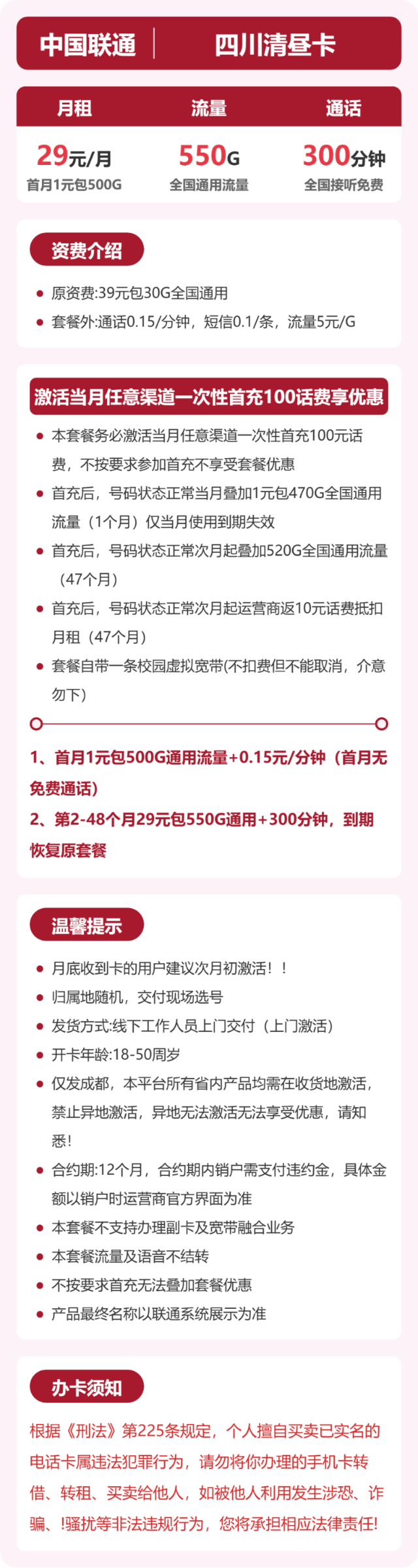 流量卡海报-详情图