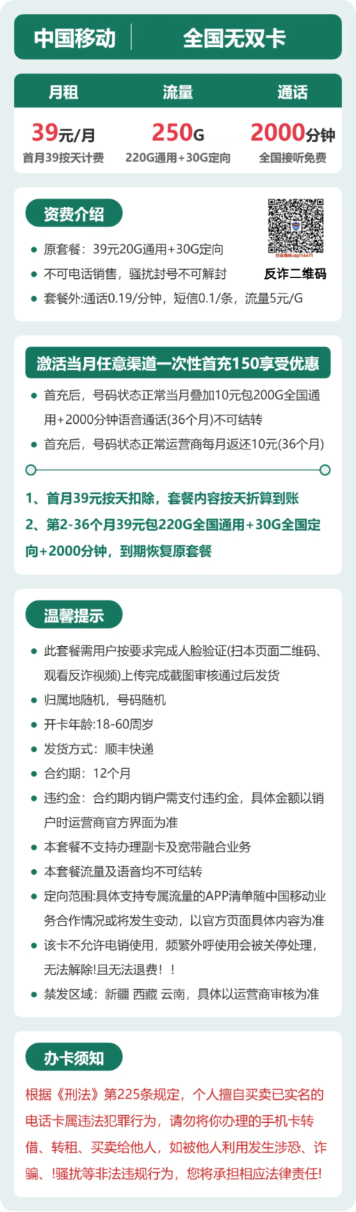 流量卡海报-详情图