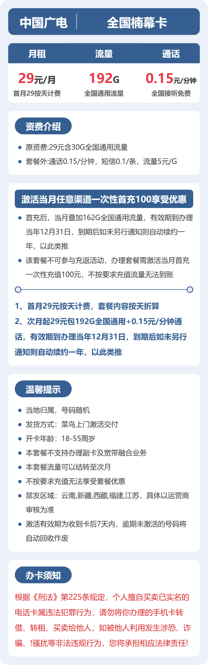 流量卡海报-详情图