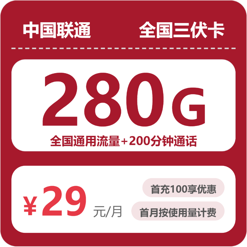 流量卡海报-主图