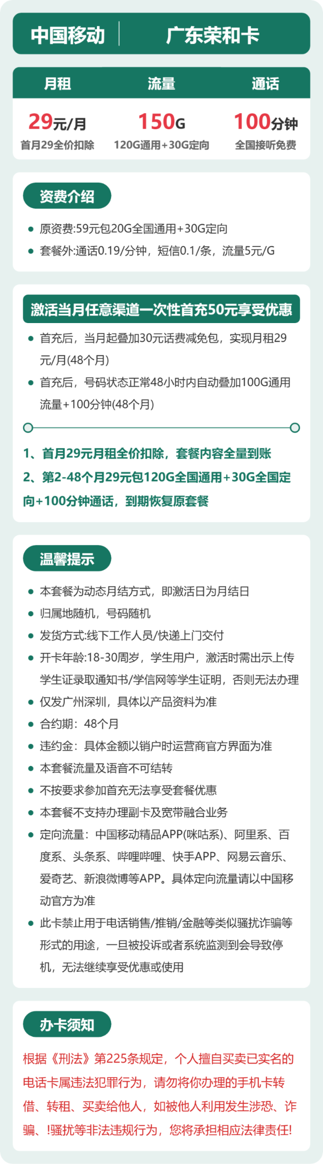 流量卡海报-详情图